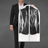 122cm Garment Carrier Bag Suit Coat Clothes Dress Cover Protector Storage Bags