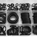 50pc Assorted O RING SET Black Rubber Seals Tap Sink Washers Plumbing Air Gas