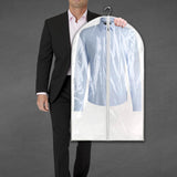 122cm Garment Carrier Bag Suit Coat Clothes Dress Cover Protector Storage Bags