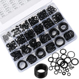 50pc Assorted O RING SET Black Rubber Seals Tap Sink Washers Plumbing Air Gas