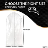 152cm Hanging Suit Dress Coat Travel Bag Extra Large Clothes Cover Storage Zip