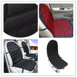 12V Car Heated Seat Cushion Universal Cover Heating Pad Heater Warm Cold Winter