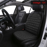 12V Car Heated Seat Cushion Universal Cover Heating Pad Heater Warm Cold Winter