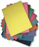 A4 Activity Coloured 100 Sheets Sugar Paper Arts Craft Card Assorted 60 Gsm UK