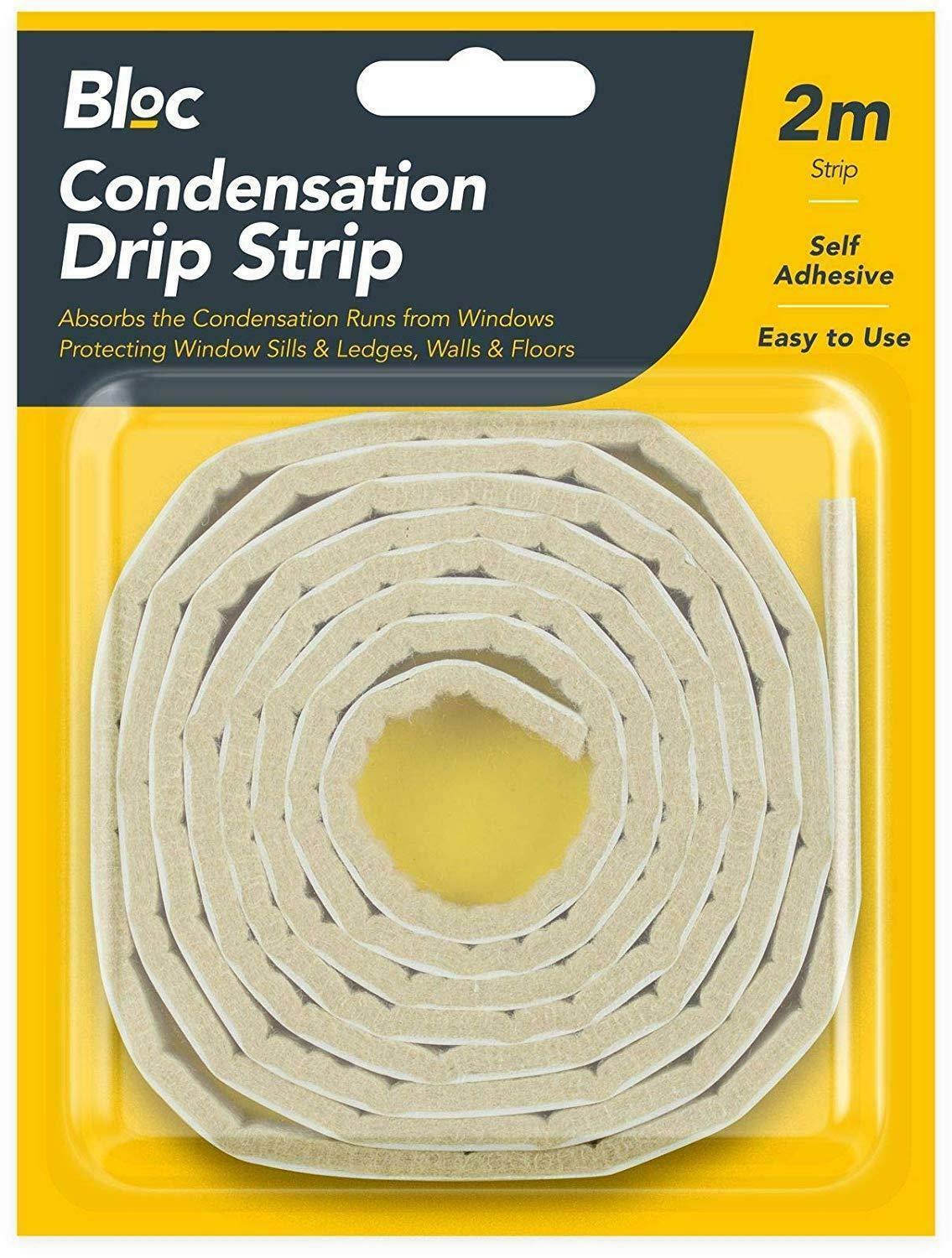 CONDENSATION DRIP STRIP 2 M Window Sills Moisture Trap Humidity