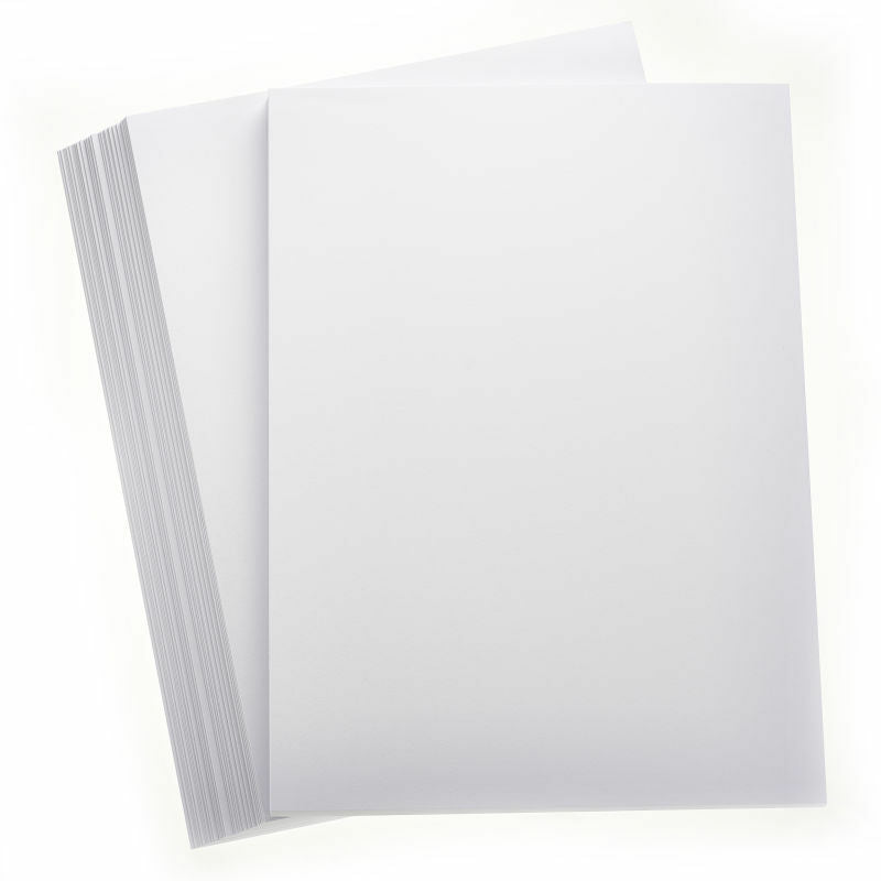 35 - 5x7 White Cardboard 200gsm Thick Paper Cardboard Sheets (35 5x7  Pieces)