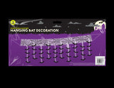 3M Halloween Hanging Bat Decoration Ceiling Hang Wall Black Cobweb Spooky Dead