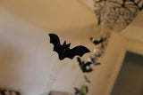 3M Halloween Hanging Bat Decoration Ceiling Hang Wall Black Cobweb Spooky Dead