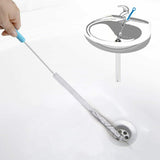 Long Sink Drain Cleaning Brush Unblock Kitchen Bathroom Flexible Tool Loo Bend