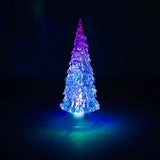 Colour Changing LED Christmas Tree Decoration Xmas Light Up Ornament Home UK - Buystarget