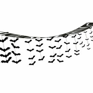 3M Halloween Hanging Bat Decoration Ceiling Hang Wall Black Cobweb Spooky Dead